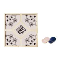 Houten Puck Schietspel - 4 Spelers