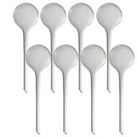 Planten Waterdruppelaar - 8x - transparant - kunststof - 26 cm - planten water geven - druppelsystee