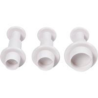 Creativ Company Uitsteekvormen met stempel cirkel, 3st.