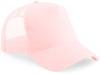 Beechfield CB640B Junior Snapback Trucker - Pastel Pink/Pastel Pink - One Size