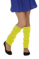 Beenwarmers neon/geel