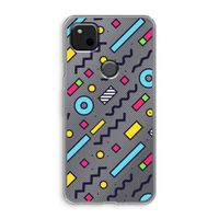 8-bit N°8: Google Pixel 4a Transparant Hoesje