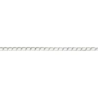 Creativ Company Jasseron, b: 6 mm, verzilverd, 5 m/ 1 stuk