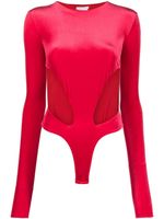 Amazuìn body Tory en velours - Rouge