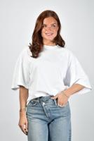 Agolde t-shirt Ellerly A7427-1521 white