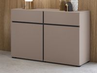 Commode CROSSAIR 2 deuren 2 lades taupe