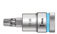 Wera 8767 C HF TORX® TORX® Zyklop Bit/dop-combinatie met 1/2" Aandrijving met Vasthoudfunctie , TX 50 x 60 mm - 1 stuk(s) - 05003836001