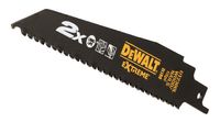 DeWalt Accessoires Reciprozaagblad 2X BiM 152x4,2mm, hout - DT2300L-QZ - DT2300L-QZ