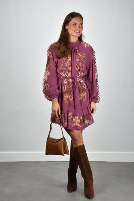 Farm Rio jurk 344134 delicate chintz pink