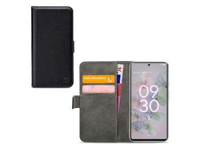 Mobilize Mobilize Classic Gelly Wallet Book Case Google Pixel 6a Black