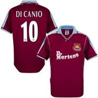 West Ham United Retro Voetbalshirt 2000-2001 + Di Canio 10