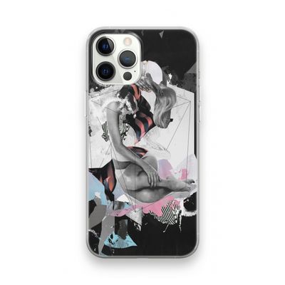 Camouflage de sommeil: iPhone 12 Pro Transparant Hoesje