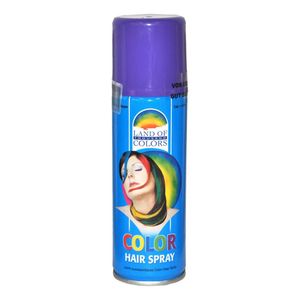 Carnaval verkleed haar verf/spray paars 111 ml   -