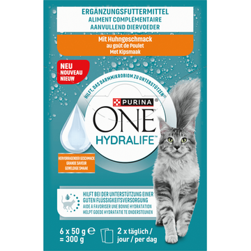 Purina One Hydralife Kip 6 x 50g bij Jumbo