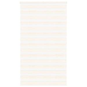 VidaXL Zebra rolgordijn 130x200 cm stofbreedte 125,9 cm marmerbeige