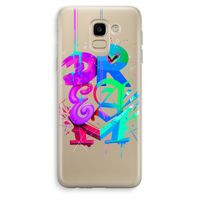 Dream: Samsung Galaxy J6 (2018) Transparant Hoesje Dream: Samsung Galaxy J6 (2018) Transparant Hoesje