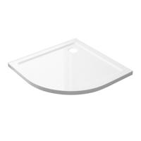 Best Design Best-Design "Dona" Lage-Douchebak 1/4 Rond 80x80x4 cm R=550 Glans Wit