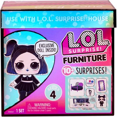 L.O.L. Surprise! Furniture with Doll - Cozy Zone & Dusk Pop