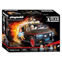 Famous cars - The A-Team Bus Constructiespeelgoed - thumbnail