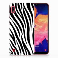 Samsung Galaxy A10 TPU Hoesje Zebra