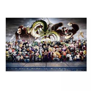 Poster - Japanse klassieke anime Dragon Ball Z-figuurcollectie / 02