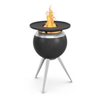 Höfats MOON 45 Plancha BBQ Set-RVS-75 cm