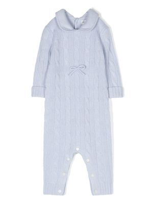 POLO RALPH LAUREN KIDS body torsadé en cachemire - Bleu