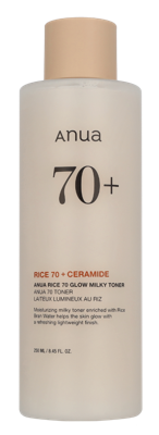 Anua Rice 70 + Ceramide Glow Milky Toner 250 ml