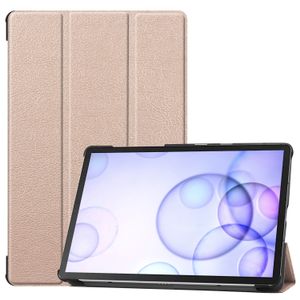 3-Vouw sleepcover hoes - Samsung Galaxy Tab S6 - Goud