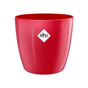 elho brussels diamond round 25cm Binnen Plantenpot Vrijstaand Polypropyleen (PP) Rood