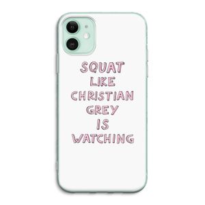 Christian Grey: iPhone 11 Transparant Hoesje