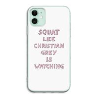 Christian Grey: iPhone 11 Transparant Hoesje