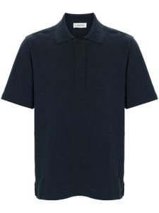 Lanvin short-sleeve cotton polo shirt - Bleu