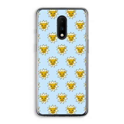 Leeuwenkoppen: OnePlus 7 Transparant Hoesje