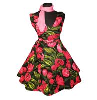 Marie Dress Tulip Black-S | 39% korting - thumbnail