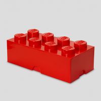 LEGO Brick 8 opbergbox - rood - thumbnail