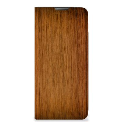 Motorola Moto E20 Book | Wallet Case | Donker Hout