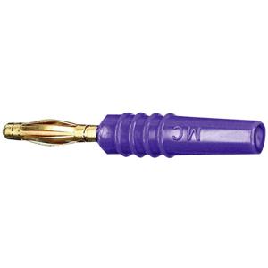 Stäubli SLS205-L Lamellenstekker Stekker, recht Stift-Ø: 2 mm Violet 1 stuk(s)