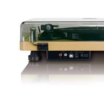 Lenco L-30 WOOD draaitafel Draaitafel met riemaandrijving