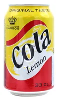 Harboe - Cola Lemon 330ml 24 Blikjes