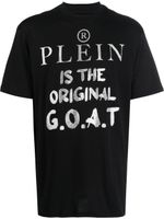 Philipp Plein t-shirt à slogan imprimé - Noir - thumbnail