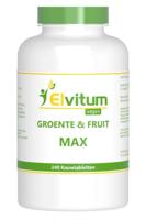 Elvitum Groente en fruit max 240 Kauwtabletten