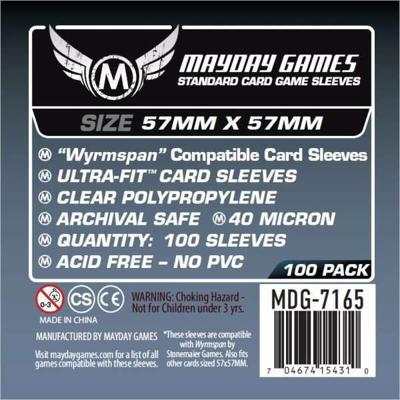 Wyrmspan Compatible Sleeves 57x57mm (100 Pack)