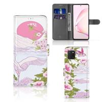 Samsung Note 10 Lite | Telefoonhoesje | Met pasjeshouder | Bird Standing