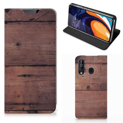 Samsung Galaxy A60 Book | Wallet Case | Old Wood