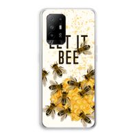 Let it bee: Oppo A94 5G Transparant Hoesje