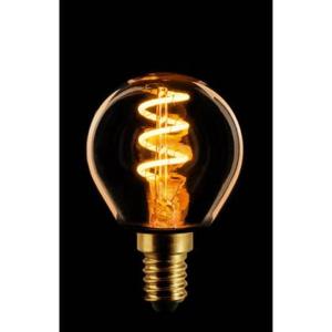 ETH Led spiraal filament kogel E14 4W dimbaar goud 2200k