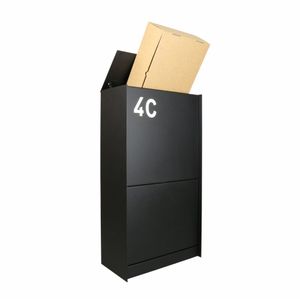 eSafe Dropbox medium back pakketbrievenbus - zwart