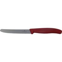 Victorinox 6.7831.C1 Swiss Classic tomaten & tafelmes 11 cm kling Rood
