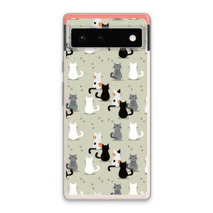 Katten: Google Pixel 6 Transparant Hoesje